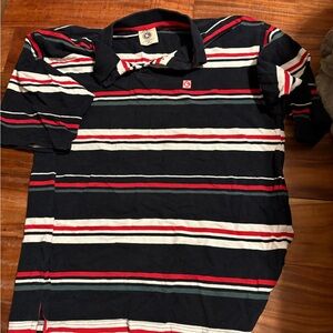 Vintage G-Unit Striped Polo Shirt | 50 Cent Era | XL 0263